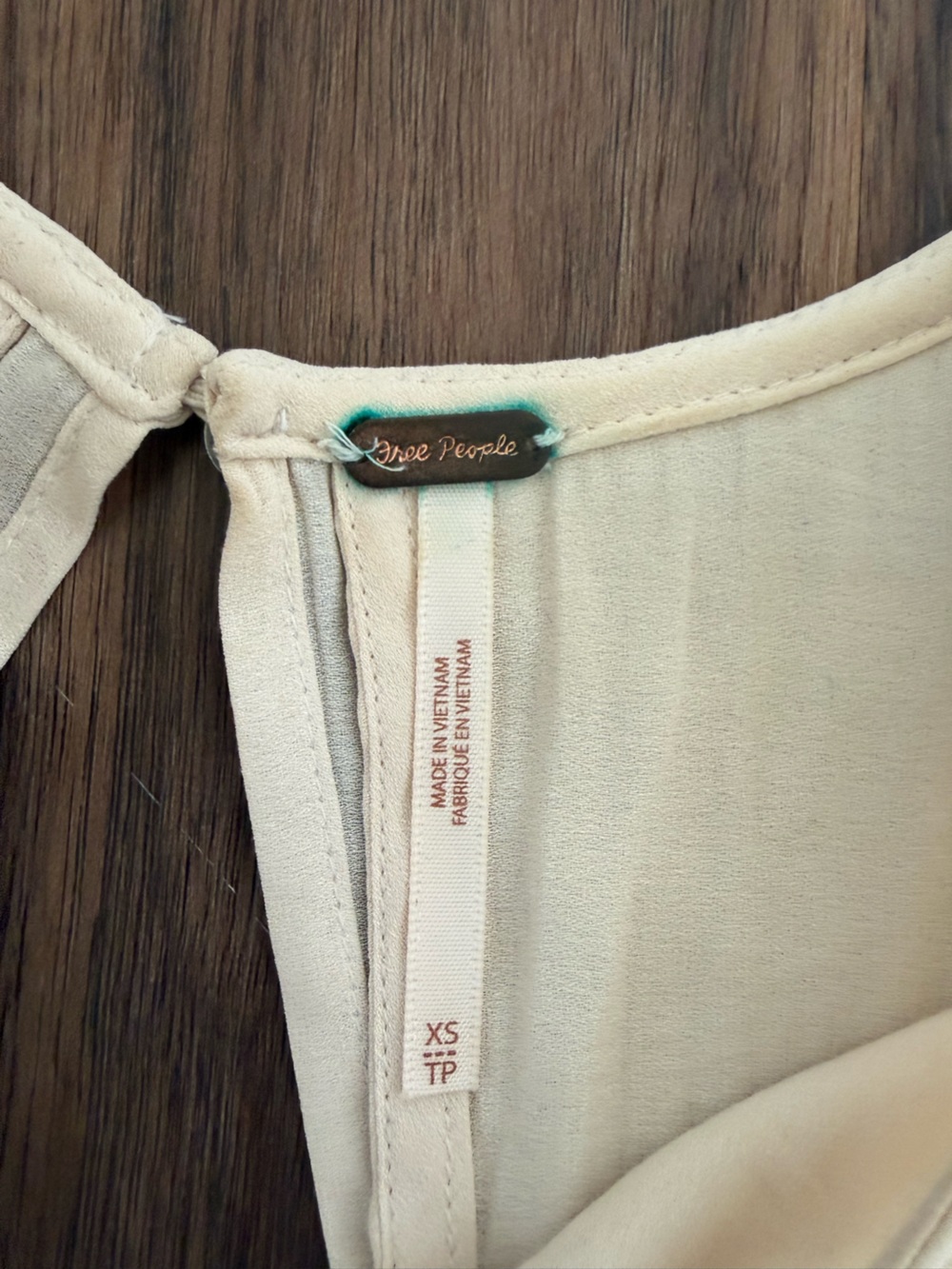 Free People Ivory Layered Tank - Picture 3 of 3